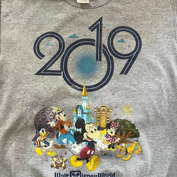 Disney Parks Walt Disney World 2019 Crew Neck - Small - Picture 4 of 5